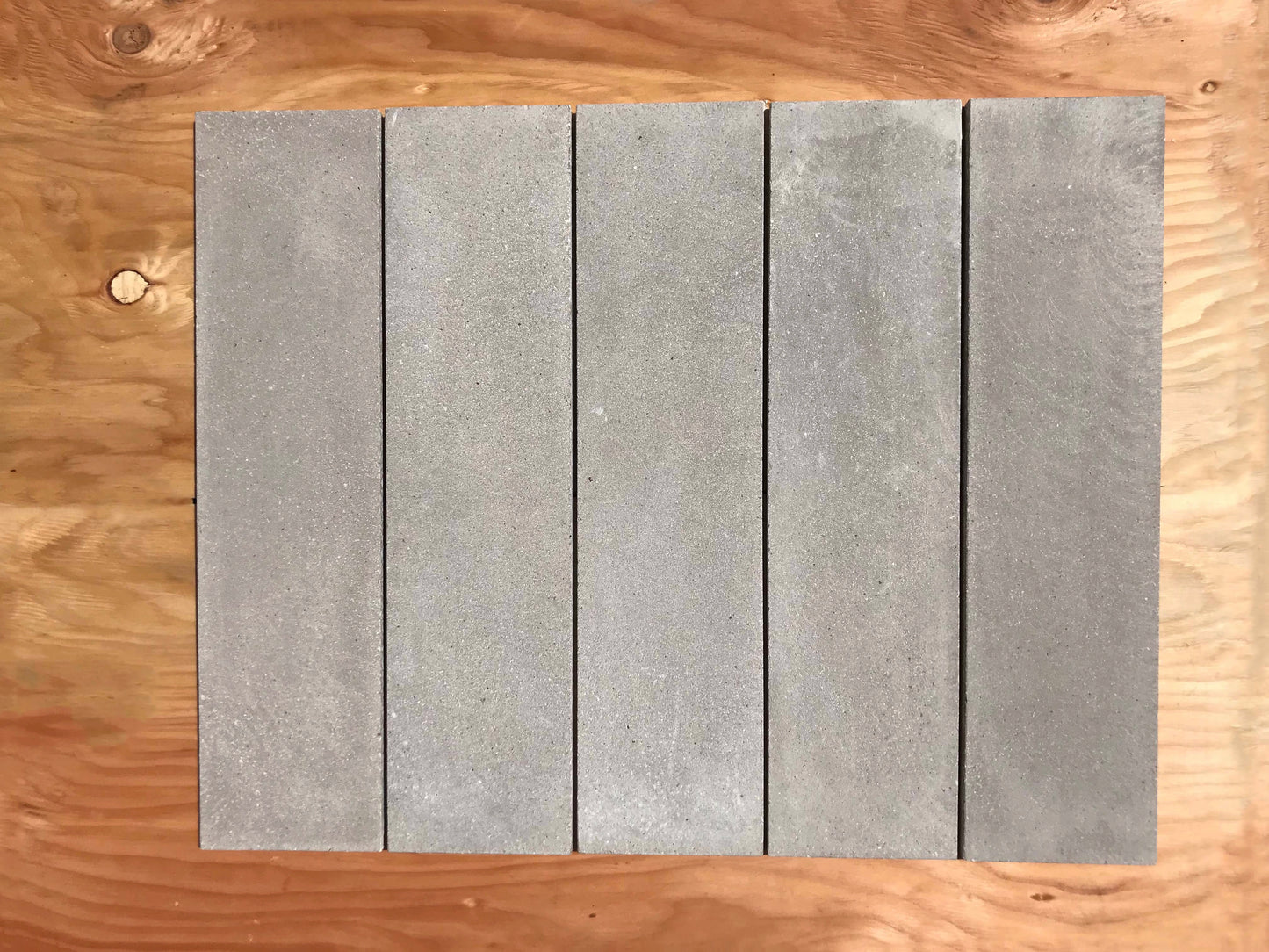 Concrete Collaborative Taupe Concrete Tiles 6” x 24”