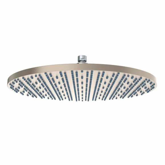 Watermark | 14” Round Antiscale Shower Head in Polished Natural Brass