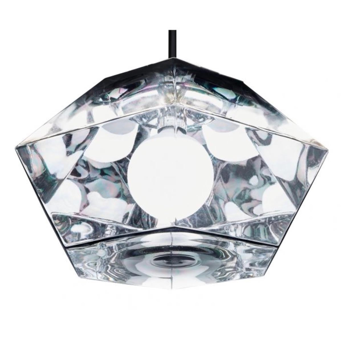 Tom Dixon | Cut Pendant Short in Chrome