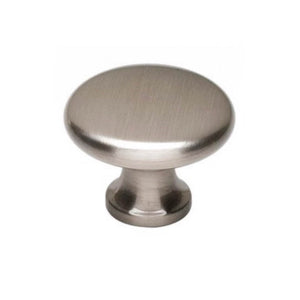 Alno, Inc. | Brass Drawer Cabinet Knob Pull 1-1/4 Inch Satin Nickel