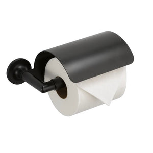 Brizo | Odin Wall Mounted Spring Bar Toilet Paper Holder in Matte Black