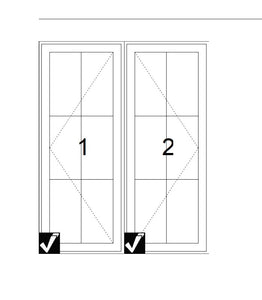 Andersen Window - Dual Casement 48 x 60in E Series
