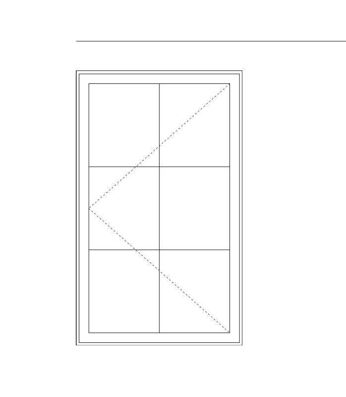 Andersen Window - Casement - Left 40 x 66in E Series