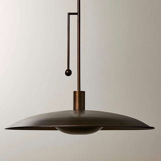 CB2 | Alavanca Oxidized Nickel Pendant Light