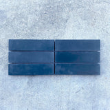 Clé Tile | Solid Black 2x8 Cement Tile