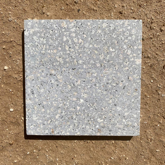 Concrete Collaborative | Venice Acier Granite Chip Terrazzo 8x8 Tile