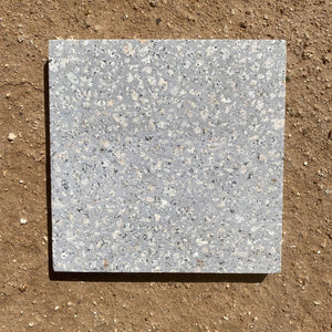 Concrete Collaborative | Venice Acier Granite Chip Terrazzo 8x8 Tile