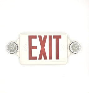 Lithonia Lighting | Emergency Exit Light Exit Sign Combo 2-Lamp Single Face