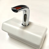 Webert | Aria Waterfall 2.2 Gal Per Min GPM Vessel Sink Faucet in Pol Chrome