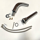 Webert | Aria Waterfall 2.2 Gal Per Min GPM Vessel Sink Faucet in Pol Chrome