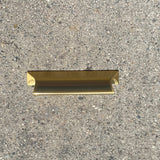 Schoolhouse Electric | Card File Pulls Long - Natural Brass-Two available