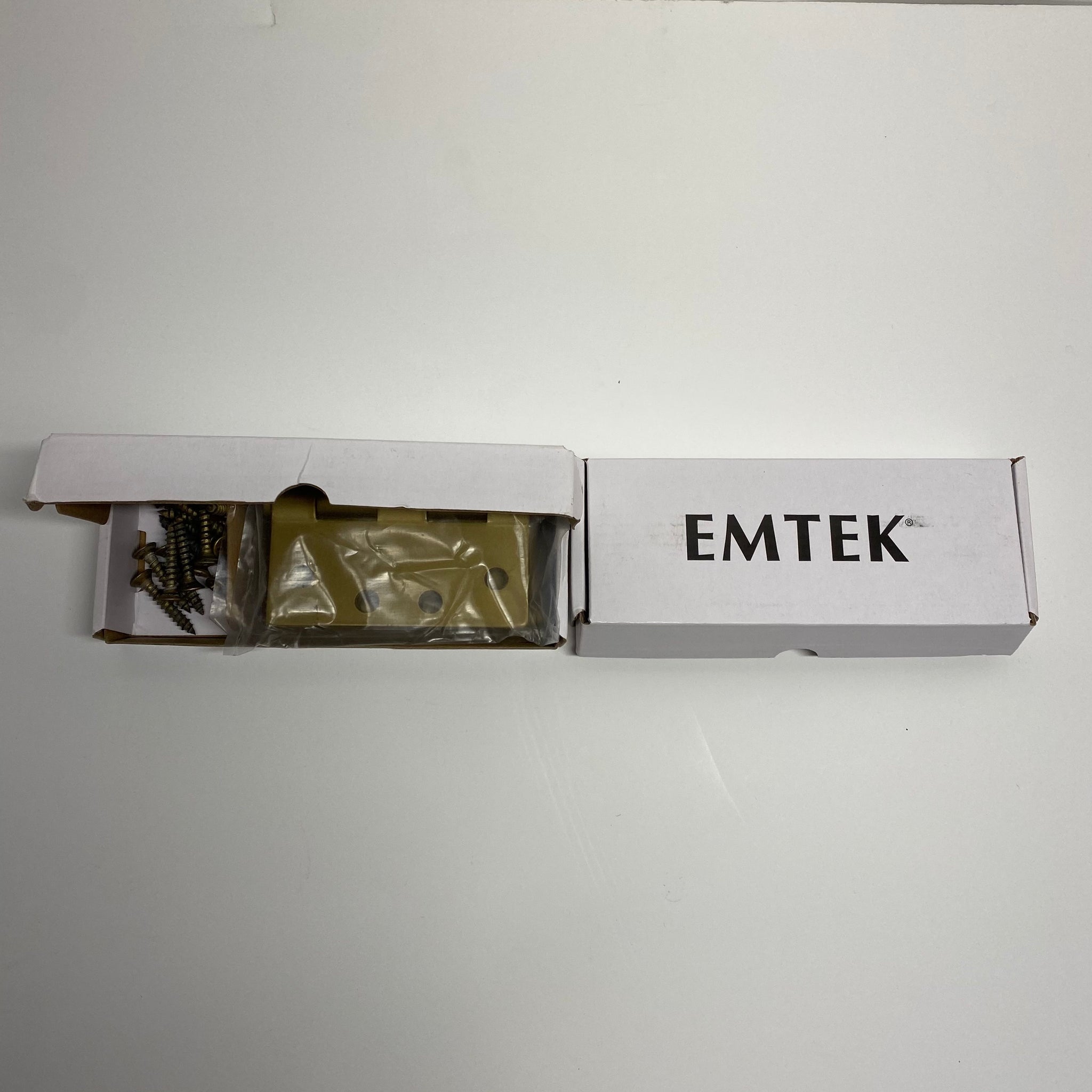 Emtek  Solid Brass Bearing Hinges in Satin Brass – unbuilt