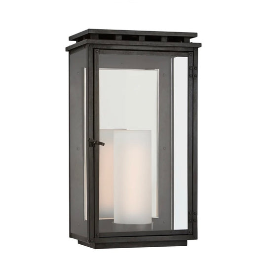 Visual Comfort & Co. | Chapman & Meyers Cheshire 18" Wall Lantern in Aged Iron