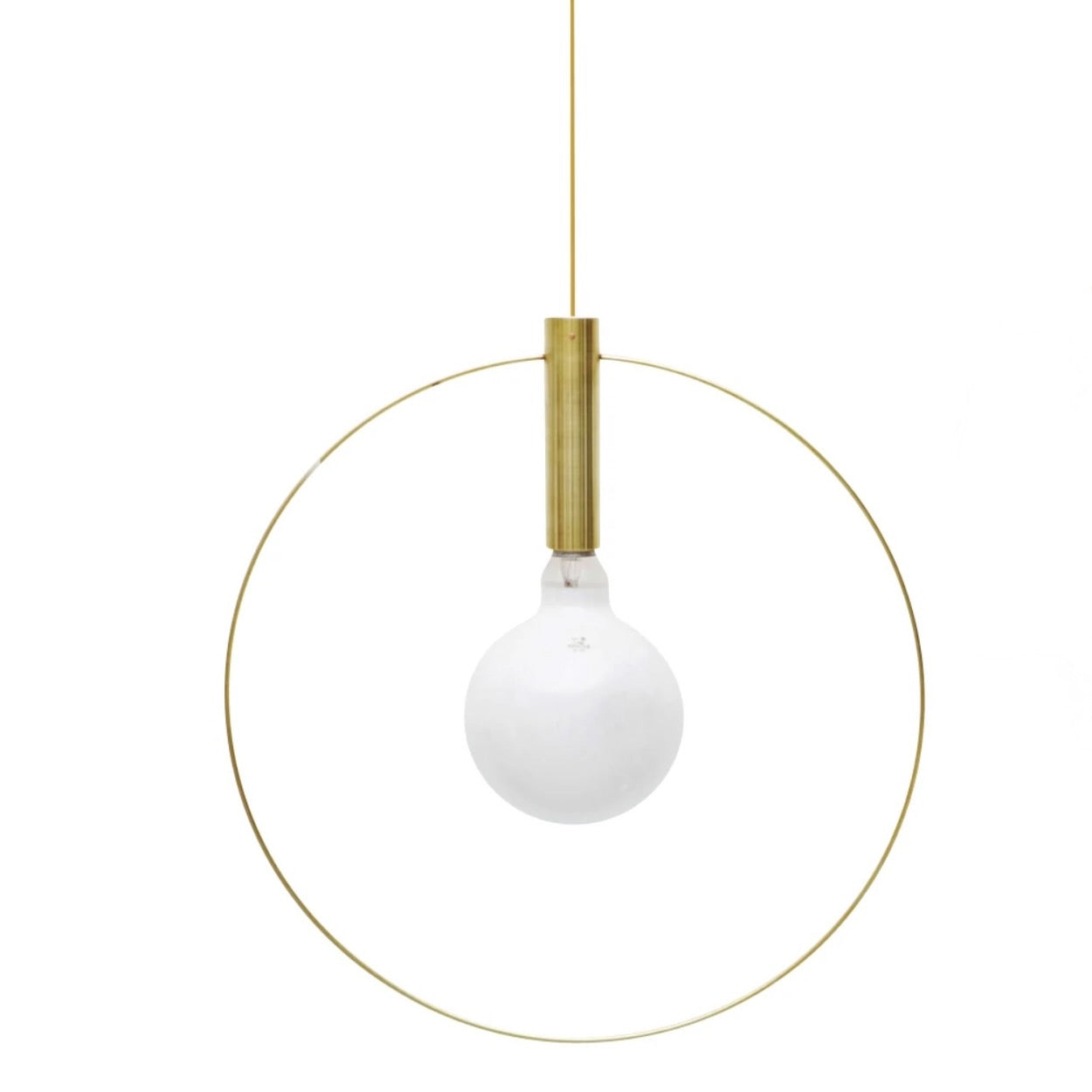 Ladies & Gentlemen | Aura Pendant Light in Brass