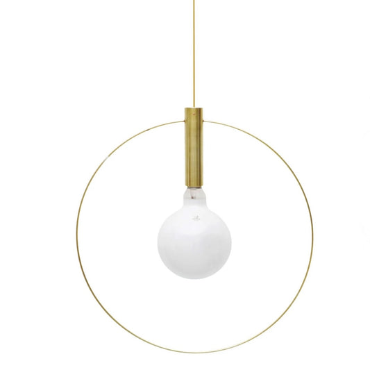 Ladies & Gentlemen | Aura Pendant Light in Brass