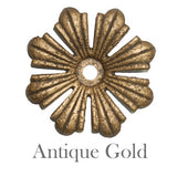 Laura Lee Designs | Single Wall Sconce in Antique Gold