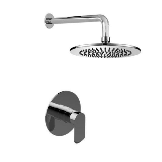 Graff | Terra Full Pressure Shower Head w/  Rough Valve: Trim Only - Pol Nickel