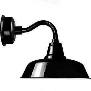 Cocoweb | 14" Oldage LED Sconce Light with Chic Arm in Black