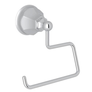 Rohl | Palladian Wall Mount Toilet Paper Holder in Polished Chrome.