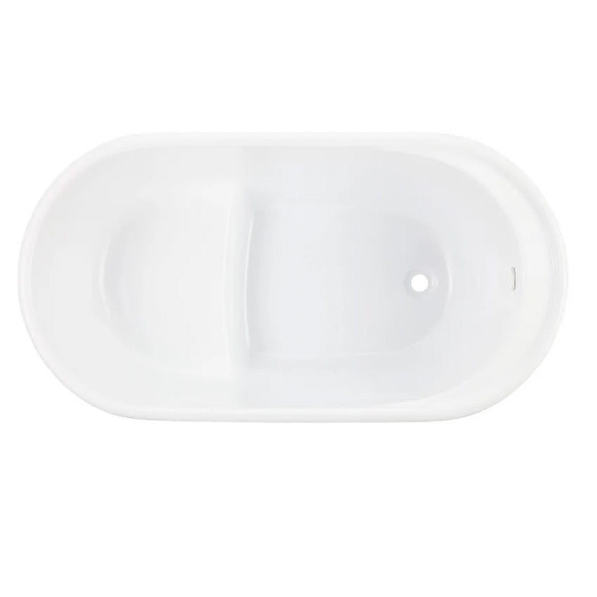 Signature Hardware | 55" Vada Acrylic Soaking Tub in White