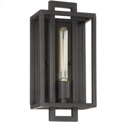 Craftmade | Cubic 1 Light 7 inch Wall Sconce in Brushed Bronze