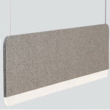 ANDlight | Slab Pendant Light - 150 Wool Felt Grey