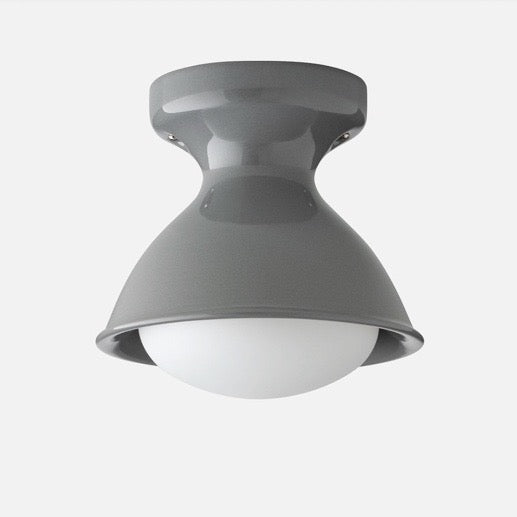 Schoolhouse Electric | Alabax Large Surface Mount Light in Grey