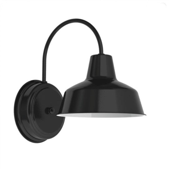 Barn Light Electric Company | Austin 10 Inch Wall Sconce in Matte Black
