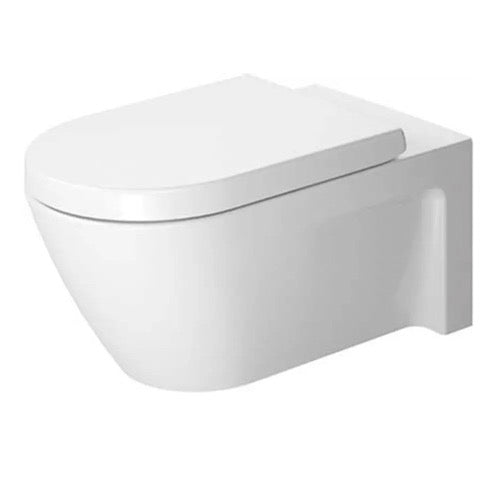 Duravit | Stark 2 Toilet Wall-Mounted, Less Seat