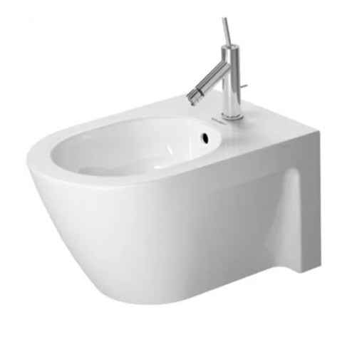 Duravit | Starck 2 Single Hole Elongated Wall Mount Bidet in White Finish