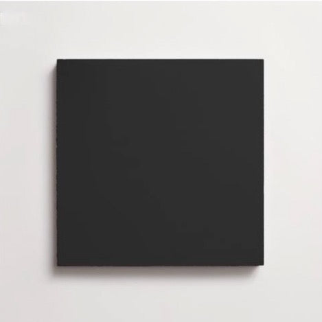 Clé | Black Solid 8x8x5/8 Cement Tile