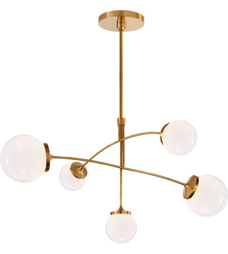 Visual Comfort | Globes for Kate Spade New York Prescott 5L 40i White Glass