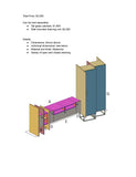 French Cabinetry | Domelia Living Room Cabinetry - Set or Individual Units