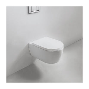 Blu Bathworks | Metrix 3/6L, 0.8/1.6G dual flush wall-mount toilet w/o wall tank