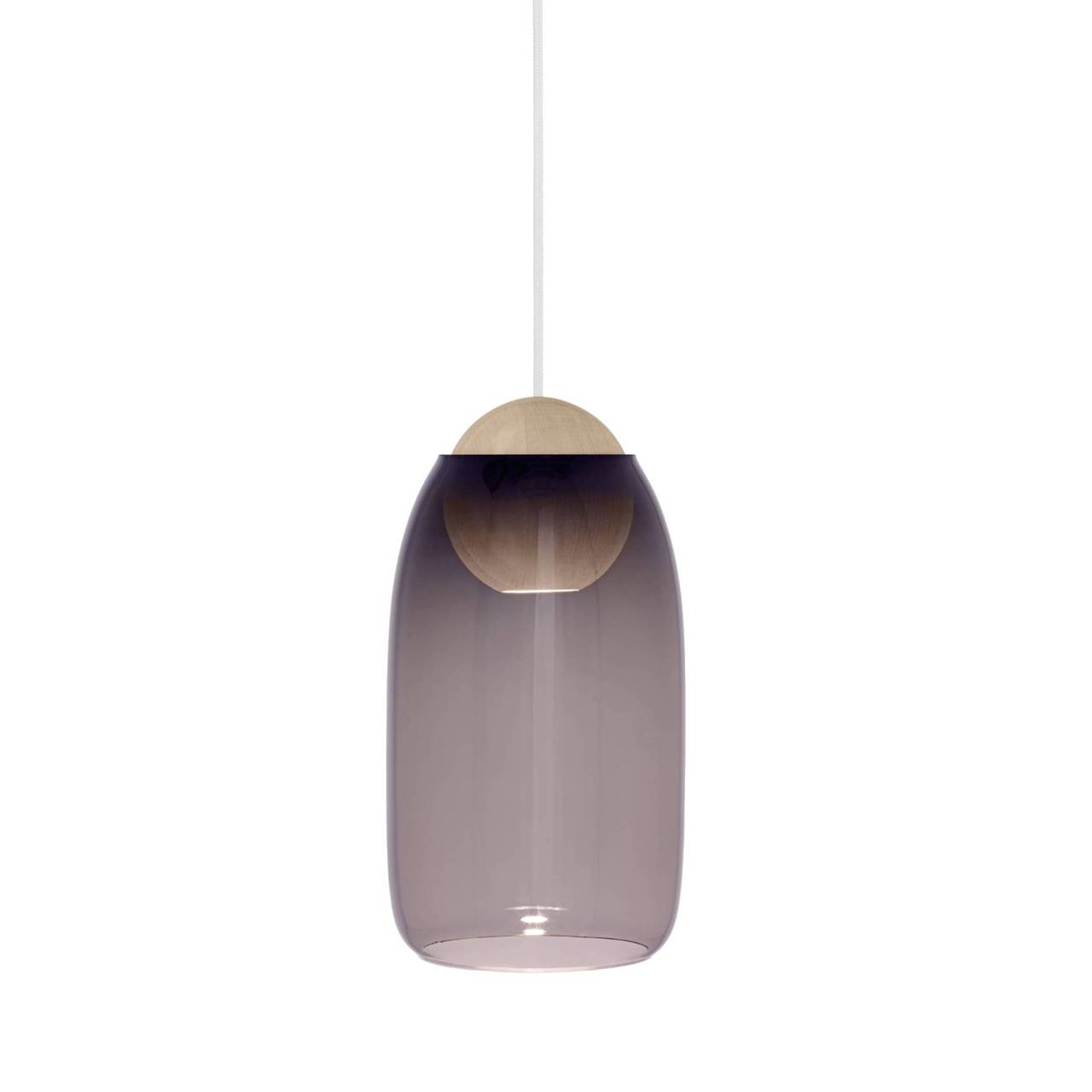 Mater | Liuku Pendant Ball Light Violet Gradient Diffuser Matt Lacquer Drop