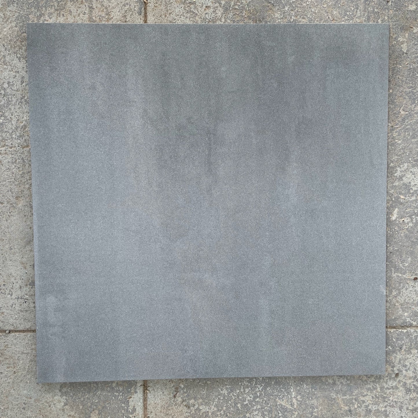 Mosa | Terra Maestricht 24"x24" Porcelain Field Tile in Grey-Green Matte.