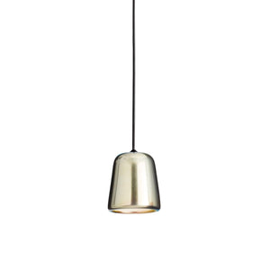 New Works | Material Pendant in Yellow Steel w/ Black Cord