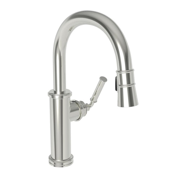 Newport Brass | Taft Prep Bar Pull Down Faucet in Polished Nickel