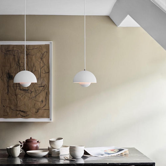 &Tradition | FlowerPot VP1 Pendant in Matte White