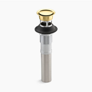 Kohler | Pop-Up Clicker Drain in Polished Brass