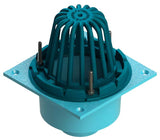 Tech Specialties - Frank Pattern 8-1/2i Diameter Roof Drain 4i No-Hub Outlet