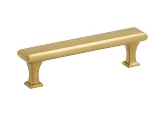 Alno, Inc | Manhattan Pull 3" Center-to-Center in Satin Brass