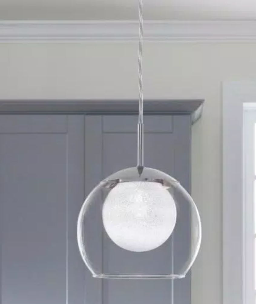 Home Decorators Collection | Melinda LED Mini Pendant in Chrome