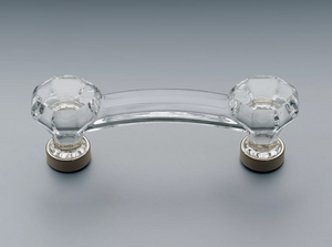 Restoration Hardware | Traditional Clear Glass Pull 3"