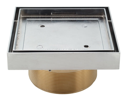 California Faucets | Shower Drain Tile Throat Trim Grid, StyleDrain