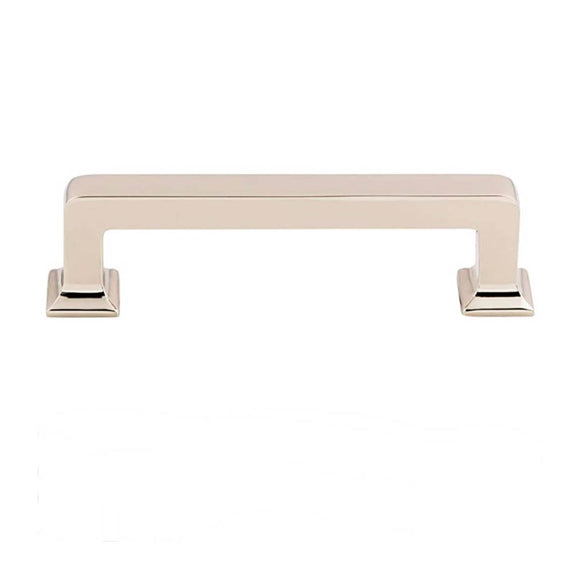 Top Knobs | Transcend Collection Ascendra Pull 4-7/16 in, Polished Nickel
