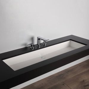 Lacava | Kubista Undermount Sink in Gloss White H264UN