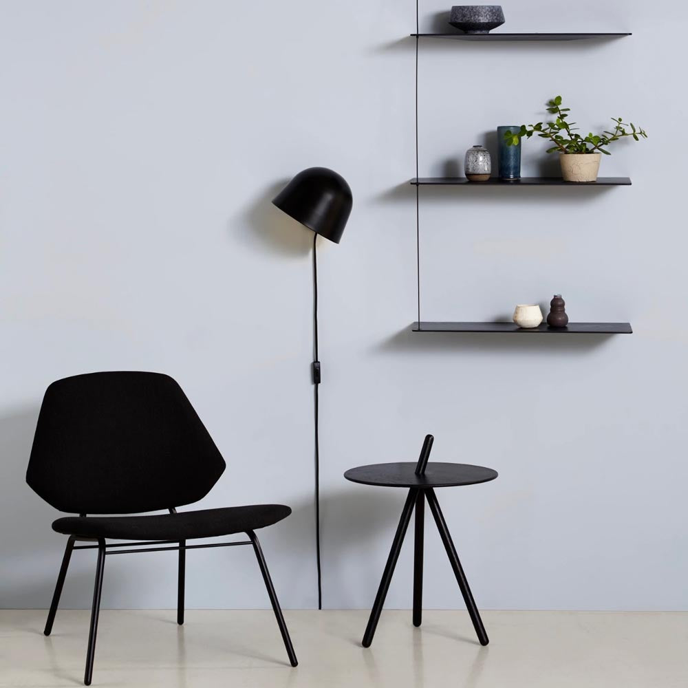 Woud | Kuppi Wall Lamp in Black