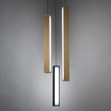 Modern Forms | Chaos Pendant in Black and Antique Bronze