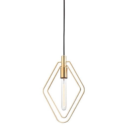 Hudson Valley Lighting | Masonville Pendant In Aged Brass